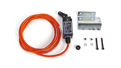 Breakthrough sensor for round pivoting bars