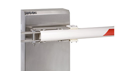 beam bracket for pivoting round beams - (STAINLESS STEEL)