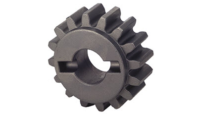 Pinion Z16 module 6 with protection for rack